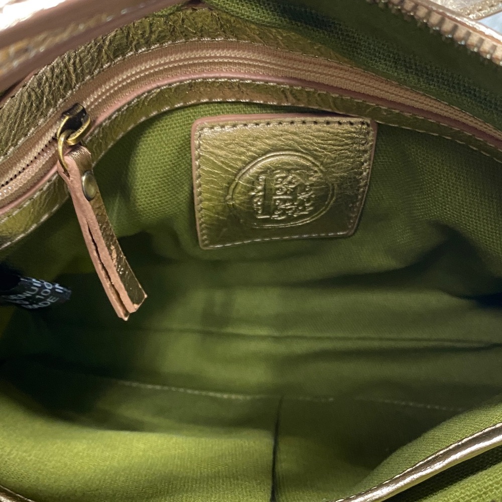 NWT‎ Firenze Bella RFID Blush Gold Women's Bag metallic Gemini ♊️ astrology - Picture 11 of 15